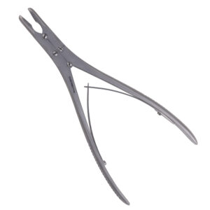 Bone Rongeur/Nibbler (Hilbro–Pakistan) 9″ Straight–Double Action