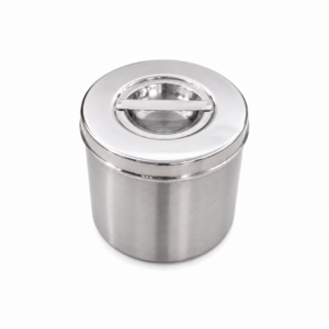 Cotton Jar With Lid (Hilbro–Pakistan) Size: 125×125mm