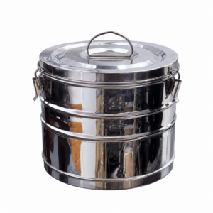 Stainless Steel Dressing Drum (Bangladesh/Local Manufacture) Size: 10"×12"