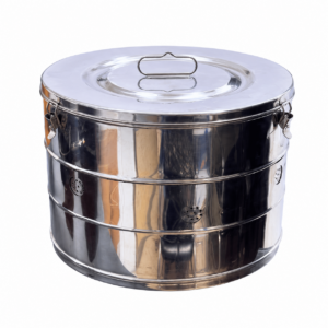 Stainless Steel Dressing Drum (Hilbro--Pakistan) Size: 12"×15"