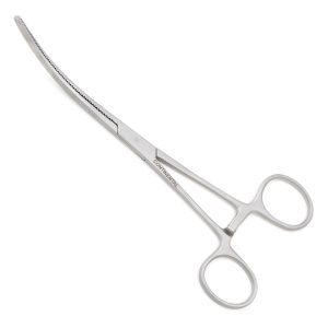 Intestinal Clamp (Hilbro--Pakistan) 7" Crushing-Curved