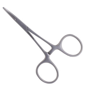 Micro Mosquito Forceps (Hilbro--Pakistan) 4" Curved