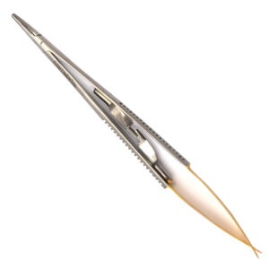 TC Castroviejo Needle Holder (Hilbro--Pakistan) 6" Curved