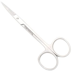 Iris/Fine/Head Pointed Scissor (Hilbro--Pakistan) Curved-10.50cm