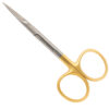 TC Iris/Fine/Head Pointed Scissor (Hilbro–Pakistan) Straight--10.50cm