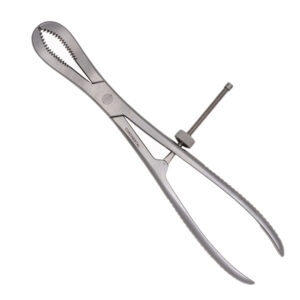 Bone Holding & Repositioning/Reduction Forceps With Thread Fixation (Hilbro--Pakistan) 10"