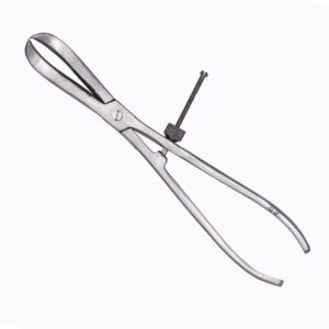 Bone Holding & Repositioning/Reduction Forceps With Thread Fixation (R/D--India) 10"