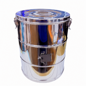 Stainless Steel Dressing Drum (MJW–Pakistan) Size: 15″×12″