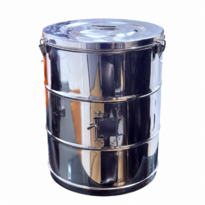 Stainless Steel Dressing Drum (MJW–Pakistan) Size: 15″×12″