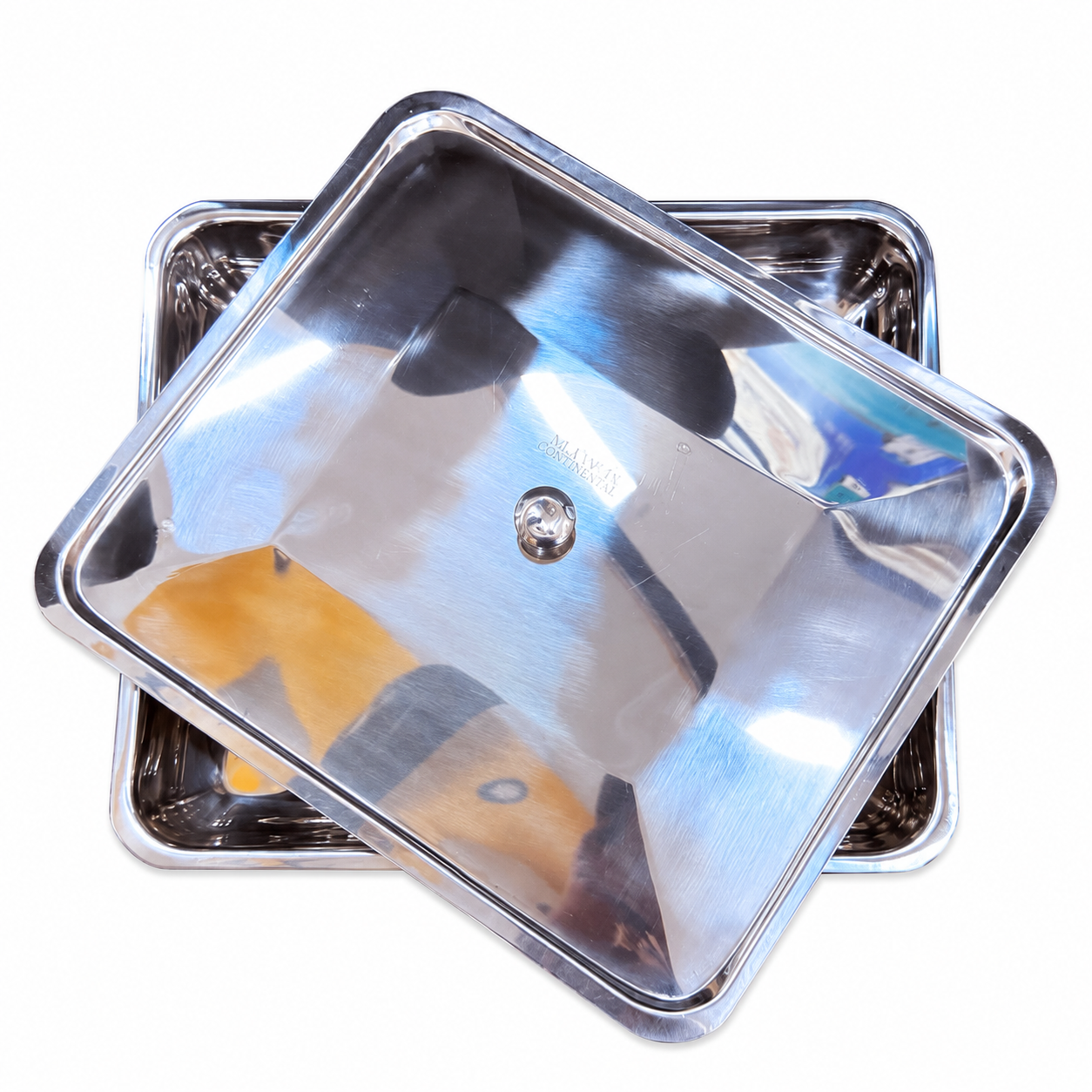 Stainless Steel Instrument Tray With Lid (MJW–Pakistan) Size: 12″×15″