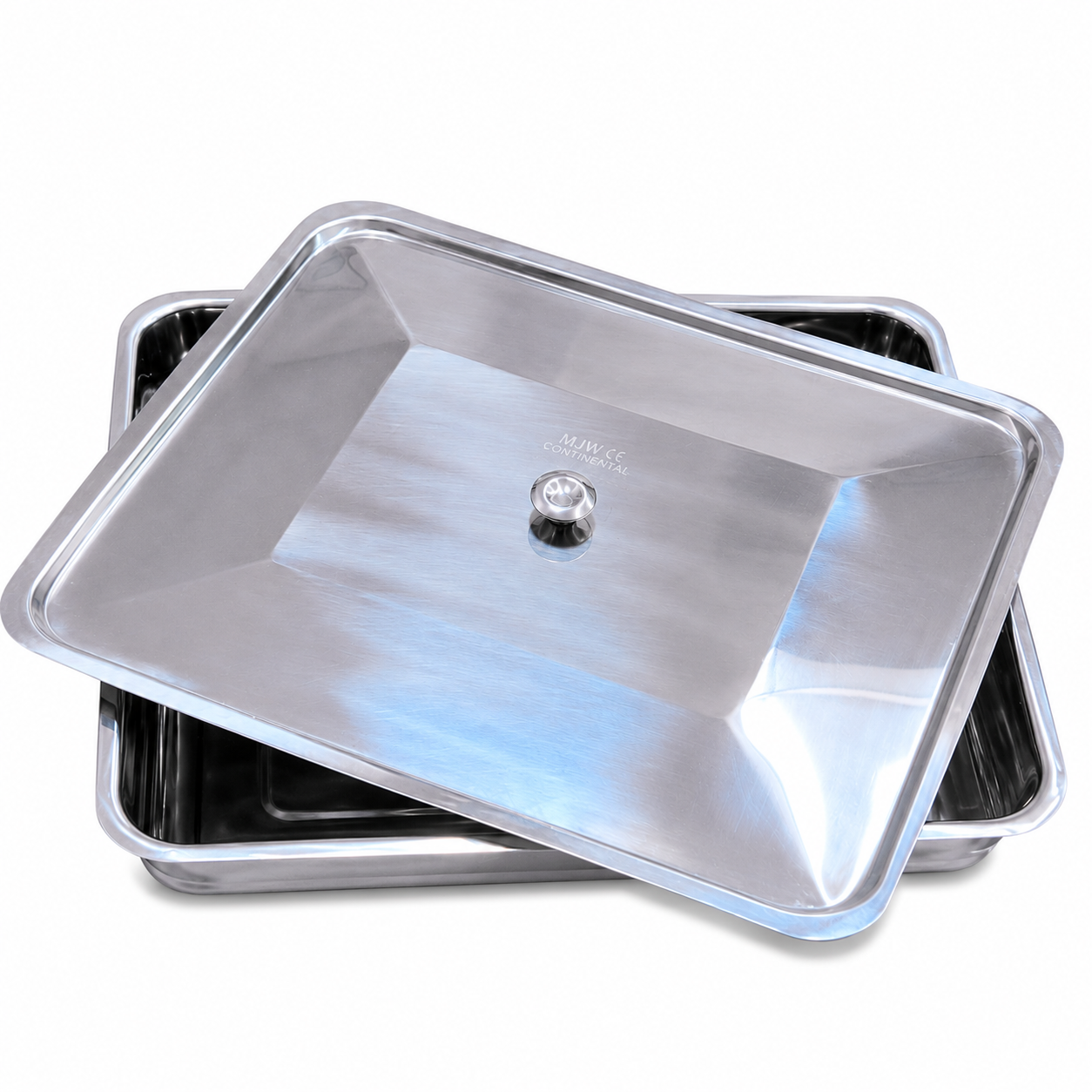 Stainless Steel Instrument Tray With Lid (MJW–Pakistan) Size: 12″×15″
