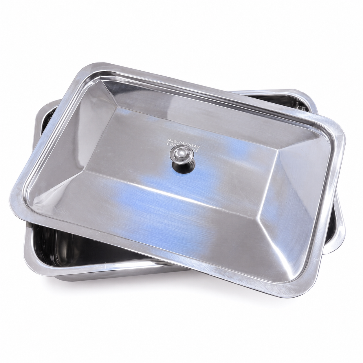 Stainless Steel Instrument Tray With Lid (MJW–Pakistan) Size: 8″×12″