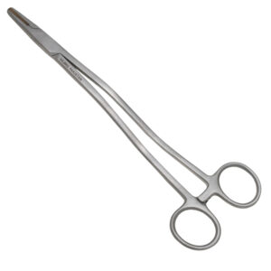 Wertheim Needle Holder (Hilbro--Pakistan) S-Curved/Bayonet-Style--8''