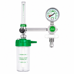 Medical Oxygen Cylinder Regulator With Flowmeter And Humidifier/Oxygen Flowmeter (Acare–Taiwan) Piston Type